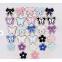 Fast Delivery Low MOQ Custom Wholesale DIY Sticker Iron On Embroidery sequins Christmas Letter Glitter Chenille Patches