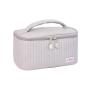 Wholesale Custom Logo Soft Wash Make Up Bags Travel Portable Waterproof PU Leather Cosmetic Pouch Bags For Women