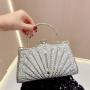 New diamond studded dress handbag designer bags clutch bag evening bags