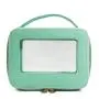 HR170 Women Transparent PVC Makeup Box Solid Color Convenient Makeup Bag Waterproof Household Item Travel Wash Storage Bag