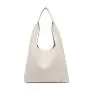 Women's New Casual Foldable Tote Handbag with Two Handles Open Closure Polyester Lining for Summer Outdoor Travel and Shopping