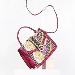 ladysky private label tote bags for girls hot selling women's handbags quality PU printing ladies shoulder bags fashion  34 cm