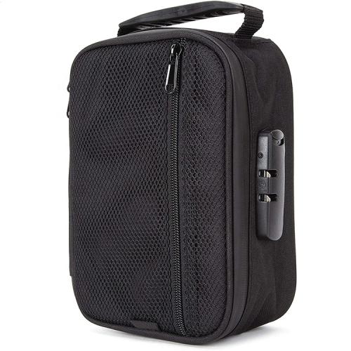Durable Polyester Smell Proof Case Portable Locking Stash Bag with Odor Control Smell Proof With Lock