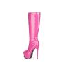 Botas De Mujer Ladies Fall Winter Stiletto Heels Dress Boots Women Thick Platform Side Zipper Thin High Heeled Knee High Boots