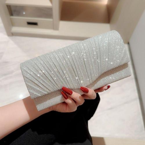 New silver twinkling women party clutch bag purses dinner dress handbag evening wedding clutch handbags for women wholesale