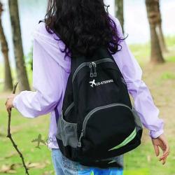 HR268 Travel Backpack for Unisex Folding Large Outdoor Sports Lightweight Backpack Student's Leisure Travel Oxford Backpack