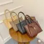 2021 New French Retro Fashion Single Shoulder Women's Bag Soft Leather Large Capacity Simple Portable Tote Bag Luxury Handbag