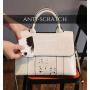 Luxury Crocodile Pattern Embossed Leather Woman Ladies Designer Handbag Tote Hand Shoulder Crossbody Bags Girl 2024 New Fashion