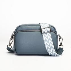 Custom handbag pu leather crossbody bag women shoulder bag black sling phone bags for ladies