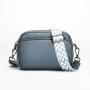 Custom handbag pu leather crossbody bag women shoulder bag black sling phone bags for ladies