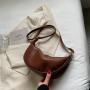 Pure Color Leather Crossbody Bags For Women Large Capacity Women'S Bags Shoulder Bag Fashion bolsas para mujer