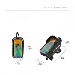 XL203 Outdoor Road Bike Saddle Bags Fashion Large Capacity Road Bike Saddle Bags Anti Water Cycling Accessories Organiser