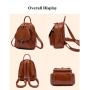 Fashion Handmade New Real Leather Backpack Retro Genuine Natural Cowhide Leather Vintage backpack Casual Work Laptop Bags