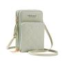 Fashion Mobile Phone Bag Small Mini Single Shoulder Crossbody Bag 2024 New Touch screen Zipper Wallet Mobile Phone Messenger Bag