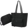 Lovevook fashion designer luxury hand bags set female PU leather work tote bags for women high quality ladies purse and handbags