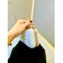 Wholesale banquet dress bags ladies banquet bag handbag rhinestone handle bridal wrinkle flower evening bags for women