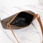 Ladies Portable Underarm Handbag Brand Pattern Design Print PU Leather Shoulder Bag
