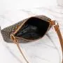 Ladies Portable Underarm Handbag Brand Pattern Design Print PU Leather Shoulder Bag