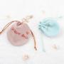 Flexography Custom Logo Printed  Microfiber Jewelry Gift Packing Bag Round Bottom Suede Drawstring Earring Bag Pouch