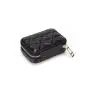 2024 Custom Embroidery Leather Coin Purse Wallet For Women Mirror Lipstick Bag