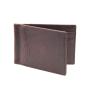 Customized Bifold Money Clip Real Leather Card Holder Wallet