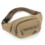 Men Unisex Canvas Waist Bag Cash Pouch Custom Logo Canvas Sports Fanny Pack Bum Bag