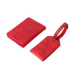 personalized minimalist card holder wallet passport holder wallets with leather luggage tag holder