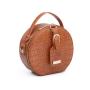 2024 Custom Crocodile Round Purse And Handbag Low MOQ Fashion Designer Handbags Famous Brands