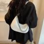 2024 new style versatile underarm bag fashionable diamond embroidery handbag crossbody bag black ladies purse handbags