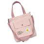 Women's Large-Capacity Portable Tote Shoulder Bag New Korean Style Fashion Printed Messenger Bag Canvas Shopping Bag