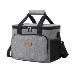 Wholesale Large Capacity Shoulder Handbag Insulated Lunch Box Eco Friendly Oxford Cooler Bag For Picnic Lunch Commuting