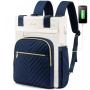 LOVEVOOK fashion backpack for women simple leisure travel bag quilted 15.6in laptop business travel shoulder bag school backpack