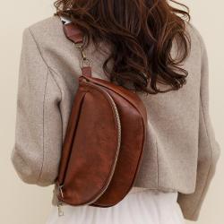 High Quality Fashion Vegan Leather Chest Bags Women Handbags Ladies Shoulder Bag Sling Cross Body Fanny Pack Chest Bag Wholesale