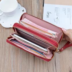 2024 new design ladies wholesale fashion women trendy pu leather coin purse & wallet for women