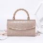 New fashionable women's handbag with diamond studded dress evening bag