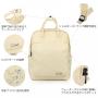 2024 fashion simple large capacity women's cross-rail leisure travel backpack can be a large number of wholesale