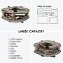 LOVEVOOK Laptop Tote Bags Dome Large Crossbody Work shoulder Bags 15.6 Computer Handbag 2pcs pu Leather women Purse  Briefcase