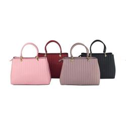 Eco Friendly Bags Women Handbags Custom Color Handbags High Quality Pu Leather Hand Bag