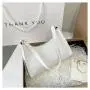 2024 New Small Square Diamond Lattice Bag Pu Solid Zipper Fashion Single Shoulder Messenger Bag With Purse Ladies Handbag