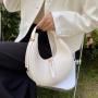 Korean Style Crescent Women's Handbags Fashion All-match Women  Shoulder Bag Simple Ladies Designer Bags Wholesale