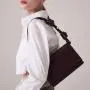 2024 Factory Pu Leather Basket Bag High-end Crossbody Bag Cowhide Women Shoulder Bag Handbag