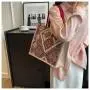 ZF033 Female New Fashion Canvas Tote Bag Ethnic Style Student Handbag ECO-friendly Travel Retro Polyester Cotton Shoulder Bag