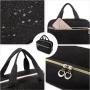 LOVEVOOK Waterproof PVC Hanging Toiletry Pouch Foldable Wash Bag Large Cosmetic Organizer with Rotating Hook Toiletry Makeup Bag
