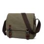 MGB034 Men's Single Shoulder Bags Canvas Vintage Messenger Crossbody Business Mobile Phone Bag Sling Casual Black Men Bag