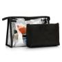 PVC Travel Toiletry Makeup Pouch Custom Logo Multicolor Clear Transparent Travel Zipper Cosmetic Bag Set