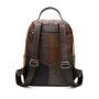 2020 Hot Selling Women's Genuine Embossed Leather School Laptop BackPack