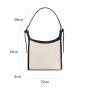 New Product 2023 Leather Canvas Tote Bag Custom Shoulder Bag Womens Tote Single Shoulder Women's Bag Lady Handbag for Sale