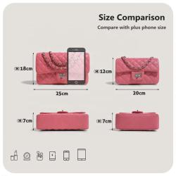 Wholesale Private Label Fashion Luxury Ladies Shoulder Bag Elegant Quilted Chain Bag Pu Leather Custom Logo Womens Shoulder Bags