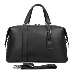 Big Capacity Genuine Leather Laptop Duffel Bag Luxury Travel Luggage Bag Business For Men
