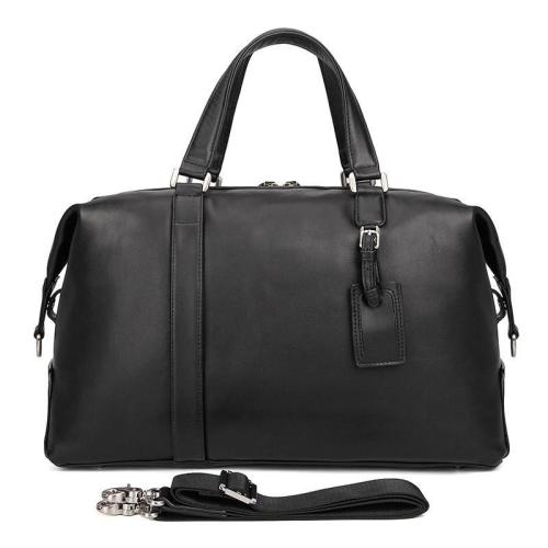Big Capacity Genuine Leather Laptop Duffel Bag Luxury Travel Luggage Bag Business For Men